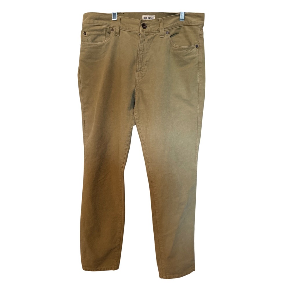 Todd Snyder Mens Pants Size 30x30 Beige Casual Chinos
